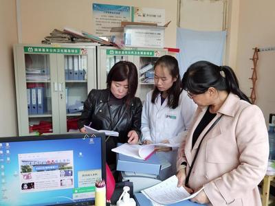 华阴市健康教育所对全市健康教育与健康促进工作进行督导检查